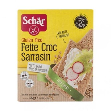 Imagem de Torrada Fette Crocante Sarrasin Schär 125g