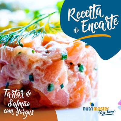 Tartar de Salmão com Yorgus
