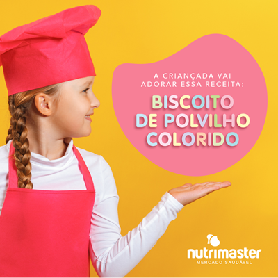 Biscoito de Polvilho Colorido