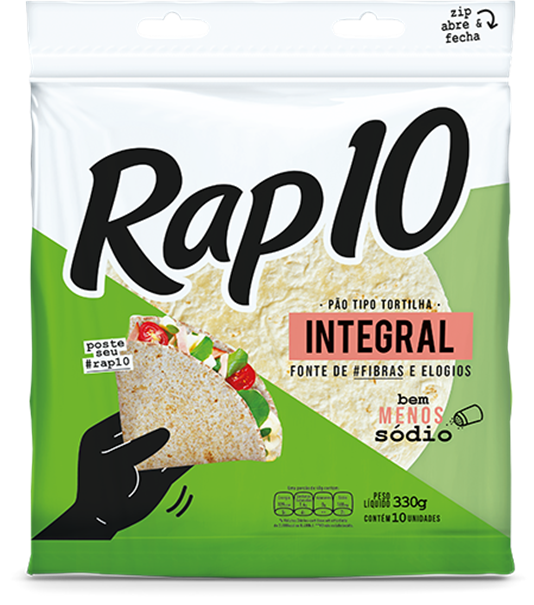Imagem de Rap 10 Integral Pulmann 330g