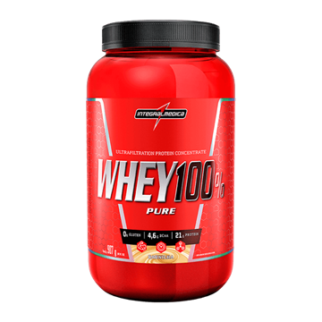 Imagem de Proteína Whey 100% Pure Integral Médica Baunilha 907g