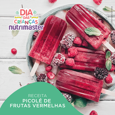 Picolé de Frutas Vermelhas