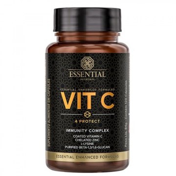 Imagem de Vitamina C4 Protec Essentail 120cps