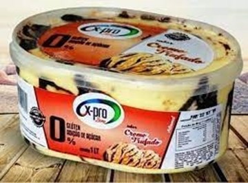 Imagem de Sorvete de creme trufado zero X-pro 1L