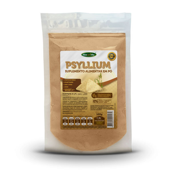 Imagem de Psyllium Rusk Casca em pó (100g)