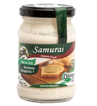 Imagem de Patê de Tofu Azeitona & Alcaparras Samurai 160g