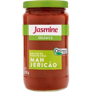 Imagem de Molho Tomate Manjericão orgânico Jasmine 330g