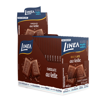 Imagem de Chocolate ao leite 30g - Linea