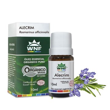 Imagem de Oleo Essencial Organico de Alecrim - Wfn 10ml