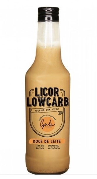 Imagem de Licor Lowcarb  Doce de Leite - Gula Fit Food  275ml