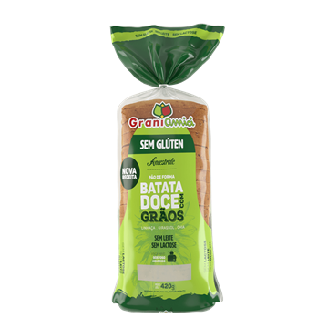 Imagem de Pão  de Forma Batata Doce com Grãos - Grani Amici 420g