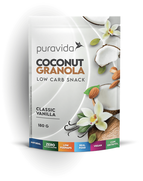 Imagem de Coconut Granola - Classic Vanilla - Puravida 180g
