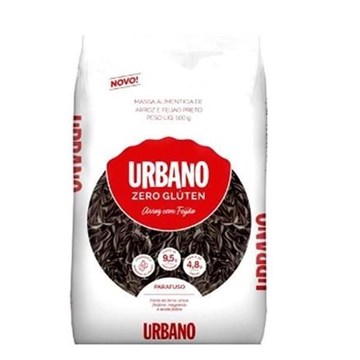 Imagem de Macarrão parafuso de  arroz c/ feijão preto Urbano 500g