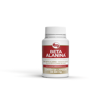 Imagem de Beta Alanina 500mg 120 Capsulas - Vitafor