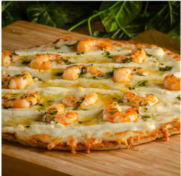 Imagem de Pizza Low Carb  de Camarão Santo Verde 200g