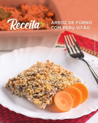 Arroz de Forno com Peru Vitão