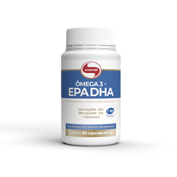 Imagem de Omega 3 EPA DHA 1g 60 caps Vitafor Omegafor