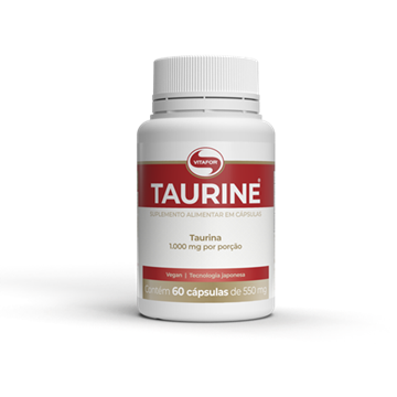 Imagem de Taurina Vitafor 60 Caps 550mg - Taurine
