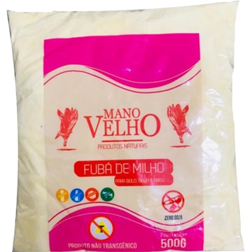 Imagem de Fubá de Milho Orgânico Mano Velho - 500g