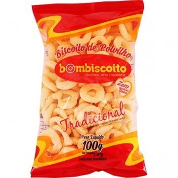 Imagem de Biscoito Polvilho Tradicional Bombiscoito 100g
