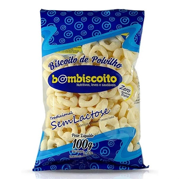 Imagem de Biscoito Polvilho Bombiscoito S L 100g
