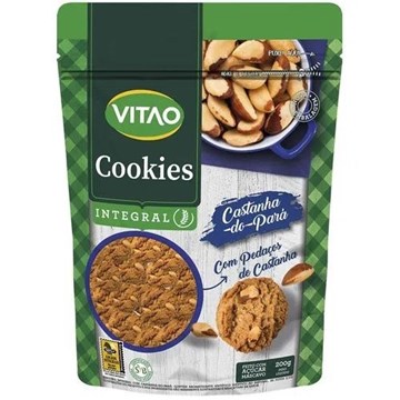 Imagem de Biscoito Cookies  Integral Castanha do Pará Vitao 200g