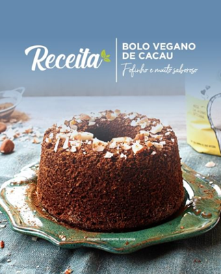 Bolo Vegano de Cacau