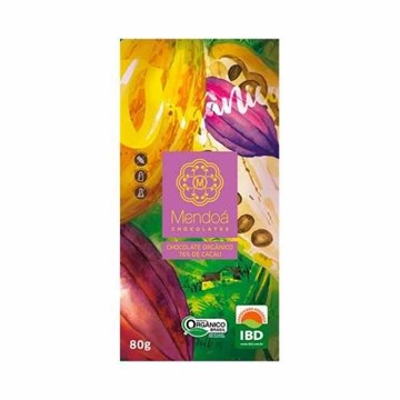 Imagem de Chocolate Orgânico 76% de Cacau Mendoá 80g