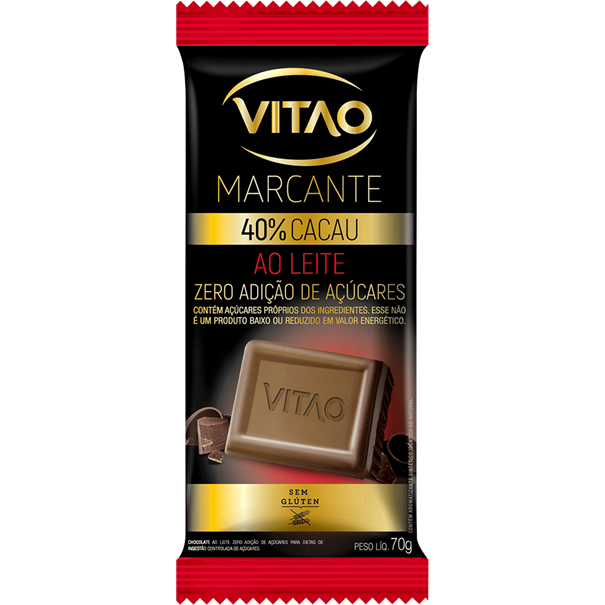 Imagem de Chocolate Ao Leite Zero Vitao 70g