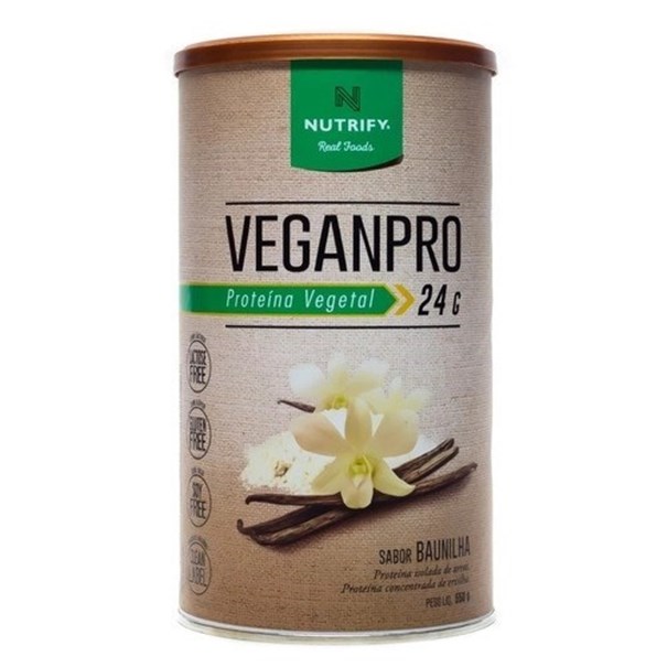 Imagem de Proteína VeganPro Sabor Baunilha Nutrify 550g