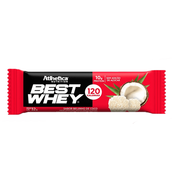 Imagem de Barra Best Whey Atlhetica Beijinho de Coco 33g