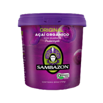 Imagem de Açaí Orgânico com Guaraná Sambazon 900ml