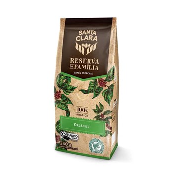 Imagem de Café Torrado e Moído Orgânico Santa Clara 250g