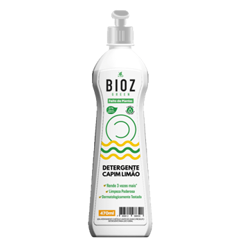 Imagem de Detergente Capim Limão Bioz 470ml