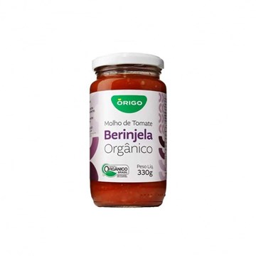 Imagem de Molho de Tomate Orgânico com Beringela Origo 330g