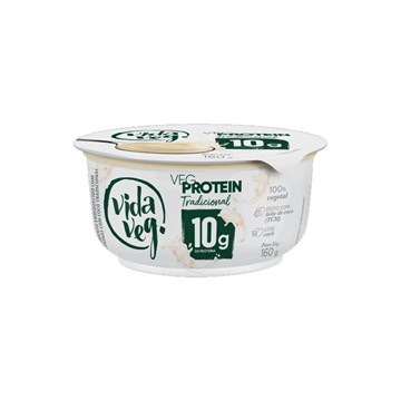 Imagem de Iogurte VegProtein Tradicional Vida Veg Pote 160g