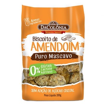 Imagem de Biscoito de Amendoim Da Colonia 200g
