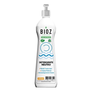 Imagem de Detergente Líquido Neutro Bioz 470ml