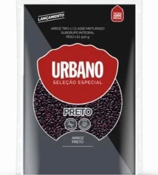 Imagem de Arroz Integral Preto Urbano 500g
