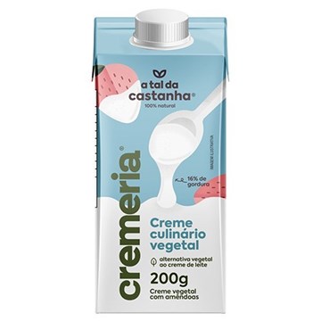 Imagem de Creme de Leite Vegetal A Tal da Castanha 200g