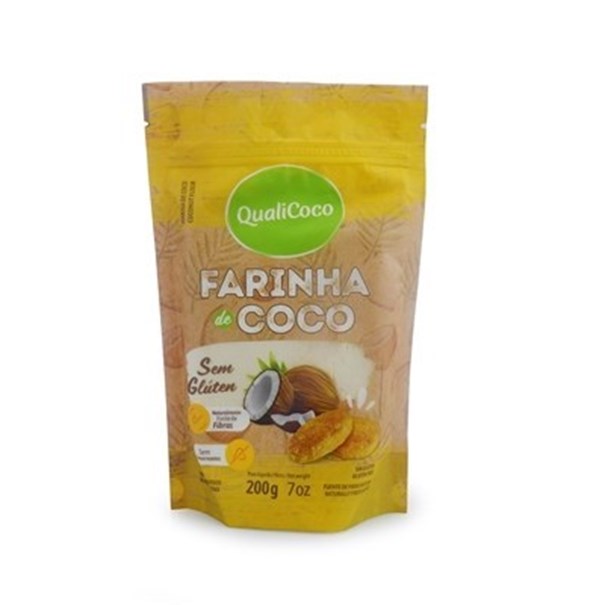 Imagem de Farinha de Coco Qualicoco 200g