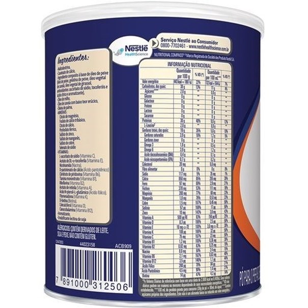 Imagem de Nutren Fortify Sem Sabor Nestlé 360g
