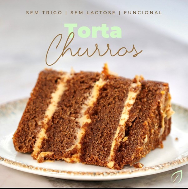 Imagem de Torta de Churros Fatiada Mais Leve 180g