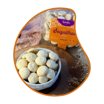 Imagem de Sequilho Cebola Oregano Sem Gluten Santo Alimento 150g