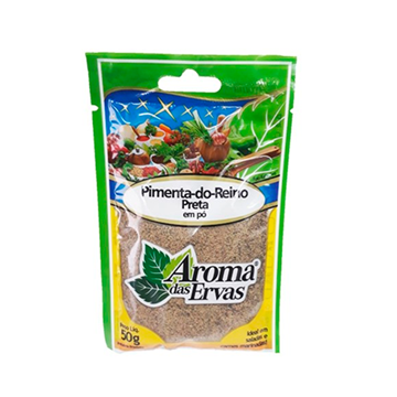Imagem de Pimenta do Reino Preta em Po Aroma Erva 50g