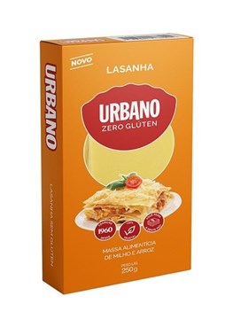 Imagem de Massa Lasanha Urbano Arroz Milho 250g
