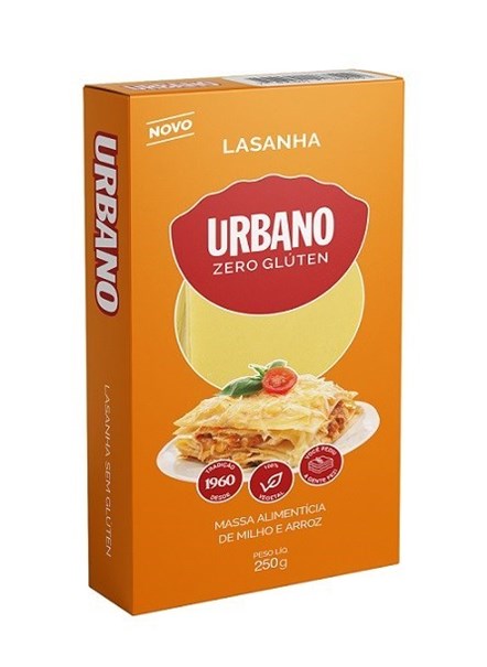 Imagem de Massa Lasanha Urbano Arroz Milho 250g