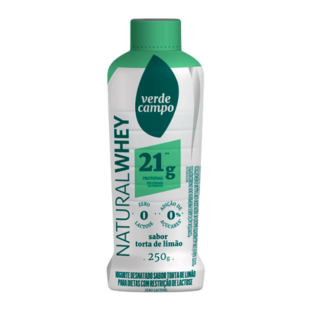 Imagem de Iogurte Natural Whey 21G Verde Campo Torta de Limao 250G