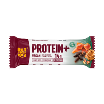 Imagem de Barra Protein+ 14g Banana Brasil Caramelo 50g