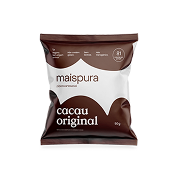 Imagem de Pipoca Mais Pura Cacau Original 50g